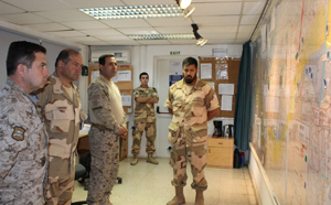 Visita del Comandante de Operaciones Terrestre del Ejército Chileno