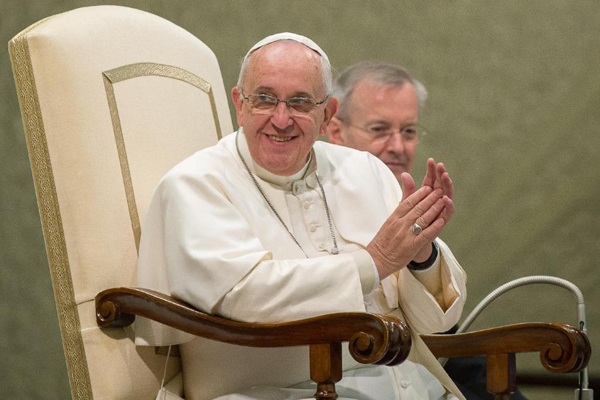 El contingente argentino visitó al Papa Francisco