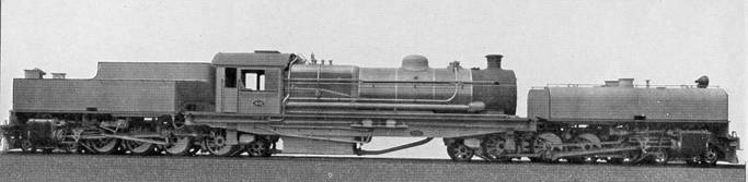 Locomotora Beyer Garratt 4-8-2+2-8-4 Clase C 12 del Ferrocarril Córdoba Central. Trocha 1.000 mm (1929)